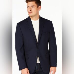 Lauren Ralph Lauren Men's Classic-Fit Neat UltraFlex Sport‎ navy 48L